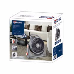 Termozeta TZR31 appareil de chauffage Intérieure Gris 2000 W Chauffage de ventilateur électrique - Vue supplémentaire 2