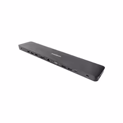Mediacom M-DOCKTPCP, Avec fil, USB 3.2 Gen 1 (3.1 Gen 1) Type-C, 100 W, 10,100,1000 Mbit/s, Noir, MMC, MicroSD (TransFlash), ...
