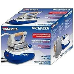 Termozeta No Limits Super Compact 2100 W 0,75 L Semelle en aluminium Bleu, Gris