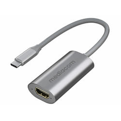 Mediacom MD-C306 hub & concentrateur USB Type-C Aluminium