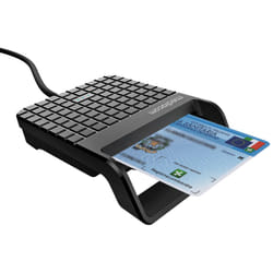 Mediacom MD-S402 lecteur de cartes à puce Intérieure USB USB 2.0 Noir