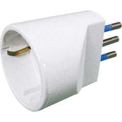 NOVA LINE CE914C adaptateur prise d'alimentation Type L (IT) Type F Blanc