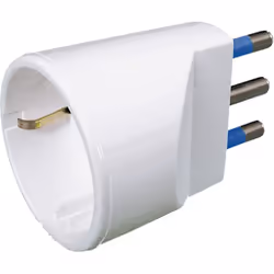 NOVA LINE CE918C, Type L (IT), Type F, 250 V, 10 A, Blanc, Polycarbonate (PC)