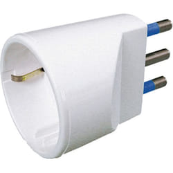 NOVA LINE CE918C adaptateur prise d'alimentation Type L (IT) Type F Blanc