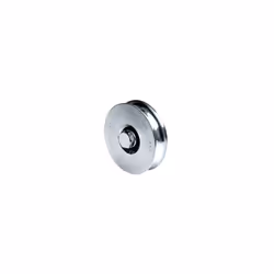 Roue acier 120x22 mm rainure semi-ronde montage sur 1 roulement Pièces par colis primaire : 6.0 Largeur 15 Longueur 31.2 Haut ...