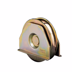 Roue avec plaque gorge V 140mm - FRATELLI COMUNELLO - 330V-140
