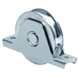 Roue en acier galvanisé pour portail A.337 MM.100