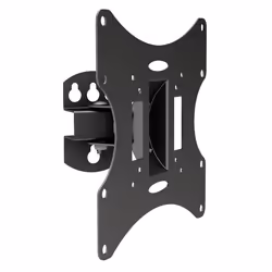 Link Accessori LK10032, 106,7 cm (42"), 75 x 75 mm, 200 x 200 mm, -20 - 20°, Acier inoxydable, Noir