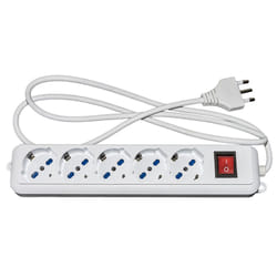 Link Accessori LKMP05 multiprise 1,5 m 5 sortie(s) CA Intérieure Blanc