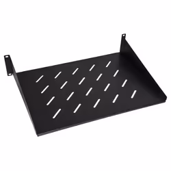 Link Accessori LKRIP350N2U, Étagère, Noir, Acier, 20 kg, 19U, 1,7 kg