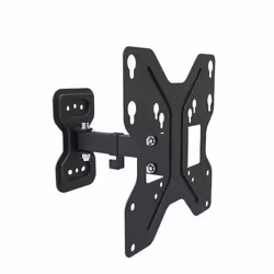 Link Accessori LKBR02, 106,7 cm (42"), 75 x 75 mm, 200 x 200 mm, -15 - 15°, Acier, Noir