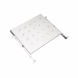 LogiLink LKRIP350EG, Etagère ajustable, Gris, Acier, 40 kg, 1U, 19"