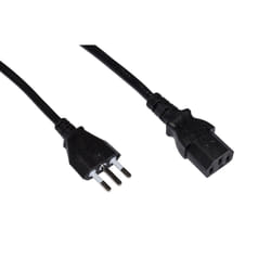 Link Accessori LKIT18 câble électrique Noir 1,8 m Prise d'alimentation type L Coupleur C13