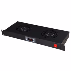 Link Accessori LKVENT2N, Panneau ventilation, Noir, 2 ventilateur(s), 48,3 cm (19"), 1 pièce(s)