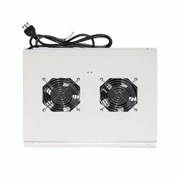 Link Accessori LKVENT60GR, Panneau ventilation, Blanc, 2 ventilateur(s), 48,3 cm (19"), 60 cm, 1 pièce(s)