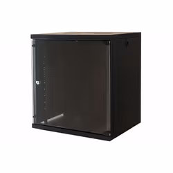 Link Accessori LK1912UN, Rack monté sur le mur, 12U, 50 kg, Verrouillage des touches, Noir