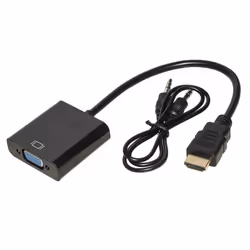 Link Accessori LKADAT10, 0,15 m, HDMI + 3.5mm, VGA (D-Sub) + 3,5 mm, Mâle, Femelle, 3,5 mm (1/8")