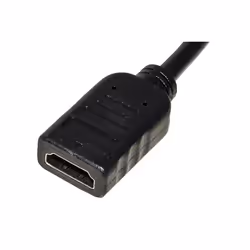 Link Accessori LKADAT20, 0,15 m, DisplayPort, HDMI, Femelle, Mâle, Droit