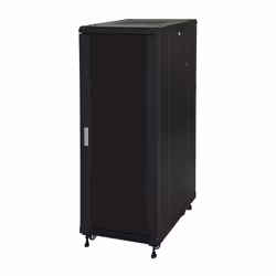 Link Accessori LK1922U66N, Rack autonome, 22U, Verrouillage des touches, Noir
