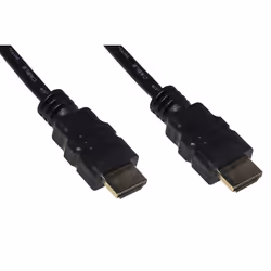 Link Accessori LKCHDMI05, 0,5 m, HDMI Type A (Standard), HDMI Type A (Standard), 3840 x 2160 pixels, Noir