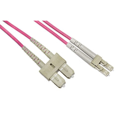 Link Accessori LKLCSC4502 câble InfiniBand et à fibres optiques 2 m LC SC Violet