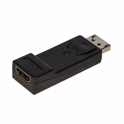 Link Accessori LKADAT40 changeur de genre de câble DisplayPort HDMI Noir