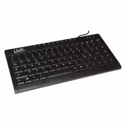 Link Accessori LKTAST04, Mini, USB, Clavier à membrane, QWERTY, Noir