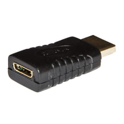 Link Accessori LKADAT53 changeur de genre de câble HDMI Type A (Standard) HDMI Type C (Mini) Noir