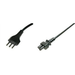 Link Accessori LKC518 câble électrique Noir 1,8 m CEI 23-16 IEC C5