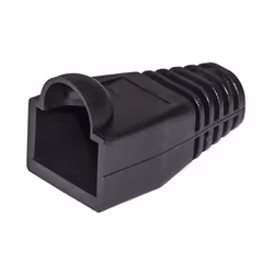 Link Accessori LKPL8N, Gaine de câble, Noir, Cat5e, RJ-45, 100 pièce(s)