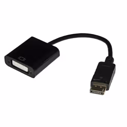 Link Accessori LKADAT67, 0,15 m, DisplayPort, DVI-I, Mâle, Femelle, 1920 x 1080 pixels