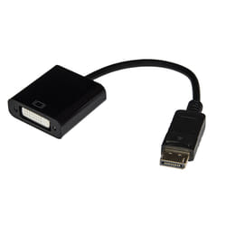 Link Accessori LKADAT67 câble vidéo et adaptateur 0,15 m DisplayPort DVI-I Noir