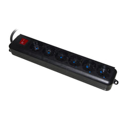 Link Accessori LKMP06N multiprise 1,5 m 6 sortie(s) CA Intérieure Noir