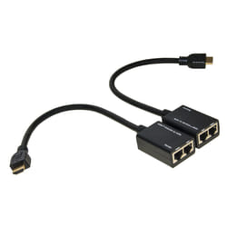 Link Accessori LKEXT15 extension audio/video Émetteur et récepteur AV Noir