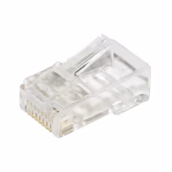 Link Accessori LKPL85I, RJ-45, Transparent, Polycarbonate, Cat5e, U/UTP (UTP), Nickel/Or