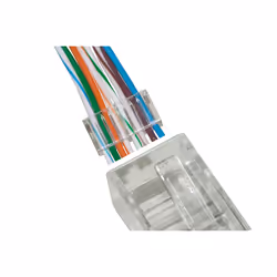 Link Accessori LKPL85I connecteur de fils RJ-45 Transparent