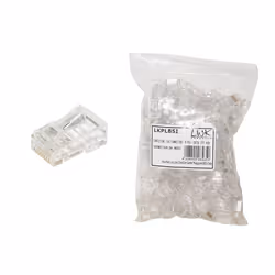 Link Accessori LKPL85I connecteur de fils RJ-45 Transparent - Vue supplémentaire 4
