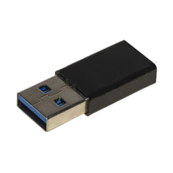 Link Accessori LKADAT114 changeur de genre de câble USB 3.0 Type A USB 3.0 Type C Noir