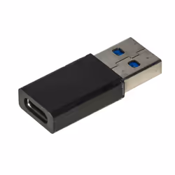 Link Accessori LKADAT114 changeur de genre de câble USB 3.0 Type A USB 3.0 Type C Noir