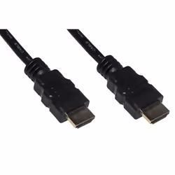 Link Accessori LKCHDMI50, 5 m, HDMI Type A (Standard), 2 x HDMI Type A (Standard), Noir