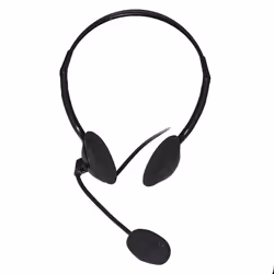 Link Accessori LKHS03, Avec fil, 20 - 20000 Hz, Appels/Musique, Casque, Noir