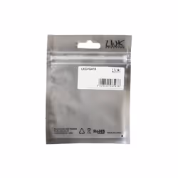 Link Accessori LKCVGA18 câble VGA 1,8 m VGA (D-Sub) Noir