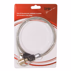 Link Accessori LKLOCKEY câble antivol Acier inoxydable 1,5 m