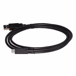 Link Accessori LKC2018H, 1,8 m, USB A, USB C, USB 2.0, Noir
