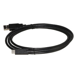 Link Accessori LKC2018H câble USB 1,8 m USB 2.0 USB A USB C Noir