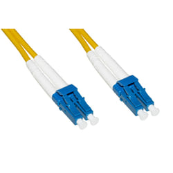 Link Accessori LKLCLC9005 câble de fibre optique 0,5 m LC OS2 Jaune