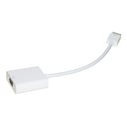 Link Accessori LKADAT10B câble vidéo et adaptateur 0,15 m VGA (D-Sub) HDMI Type A (Standard) Blanc