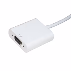 Link Accessori LKADAT10B câble vidéo et adaptateur 0,15 m VGA (D-Sub) HDMI Type A (Standard) Blanc
