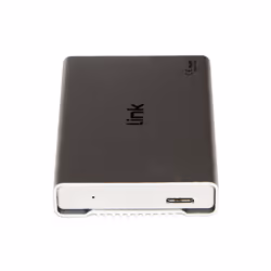 Link Accessori LKLOD254 Boîtier de disques de stockage Boîtier HDD Argent, Blanc 2.5"