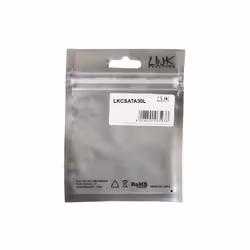 Link Accessori LKCSATA30L câble SATA 0,3 m SATA 7-pin Bleu